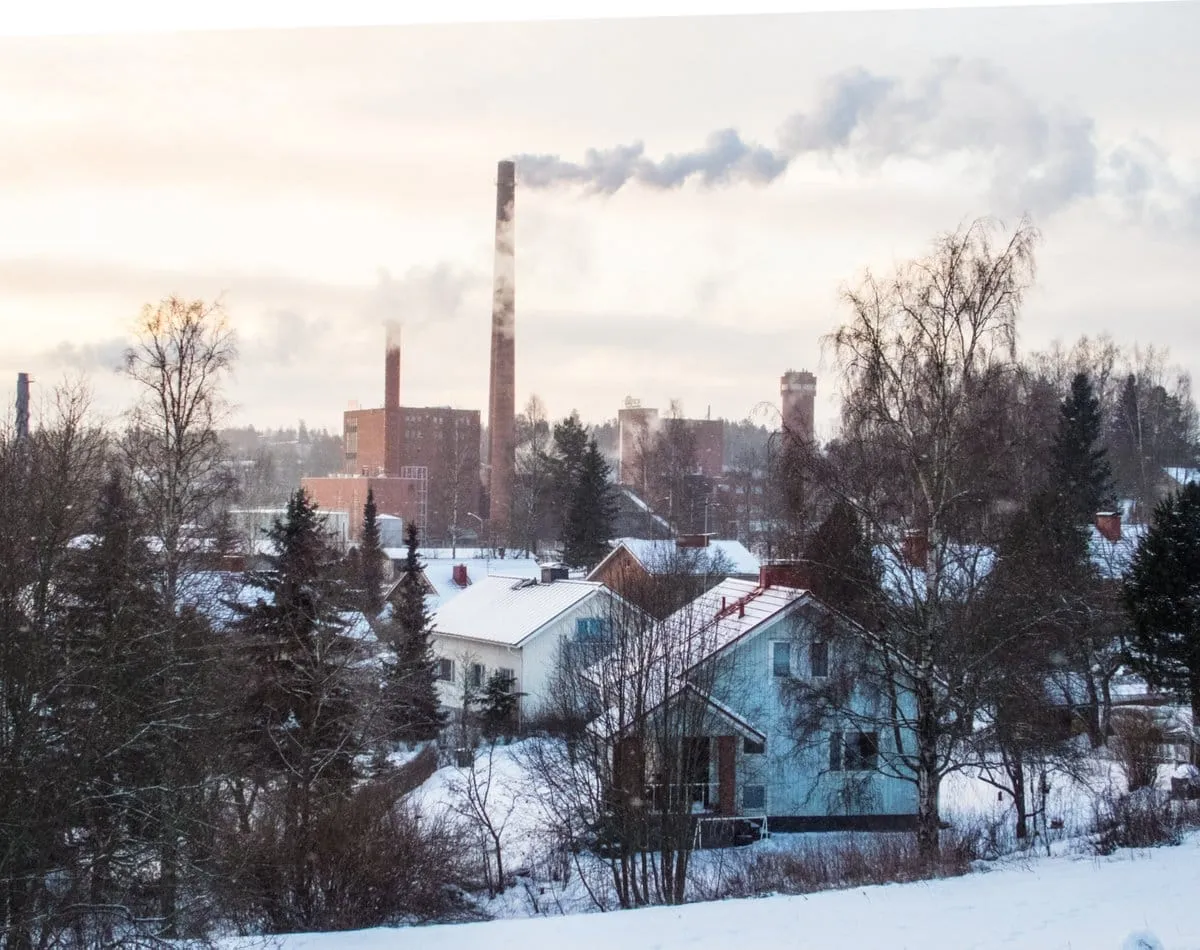 Nokia, which began as a Finnish paper mill before making phones