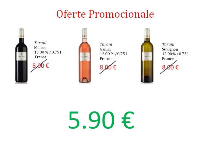 Zbritje speciale në Sirius Wine