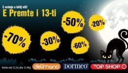 E Premte i 13-ti fillon me ZBRITJE në Top Shop