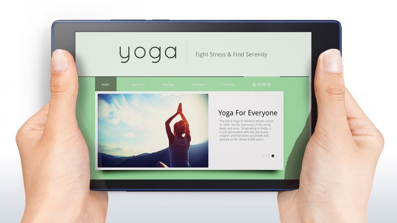 Lenovo Tab3 8 8 "- 16 GB, LTE, i bardhë
