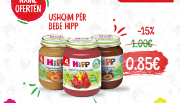 Zbritje në produktet HIPP për bebe