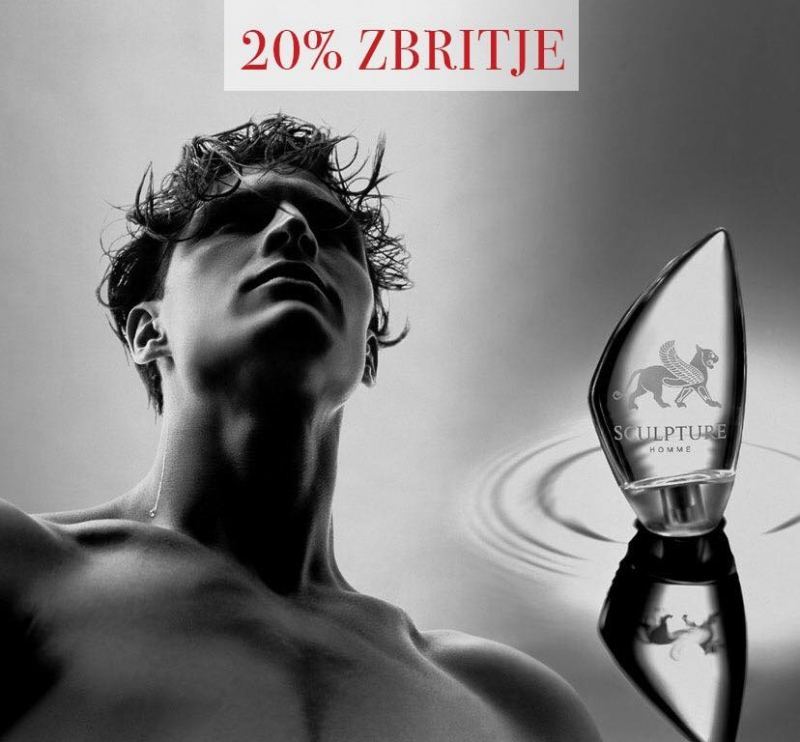 Zbritje në parfum Sculpture Homme