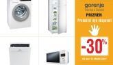 Zbritje në Teknikë të Bardhë GORENJE