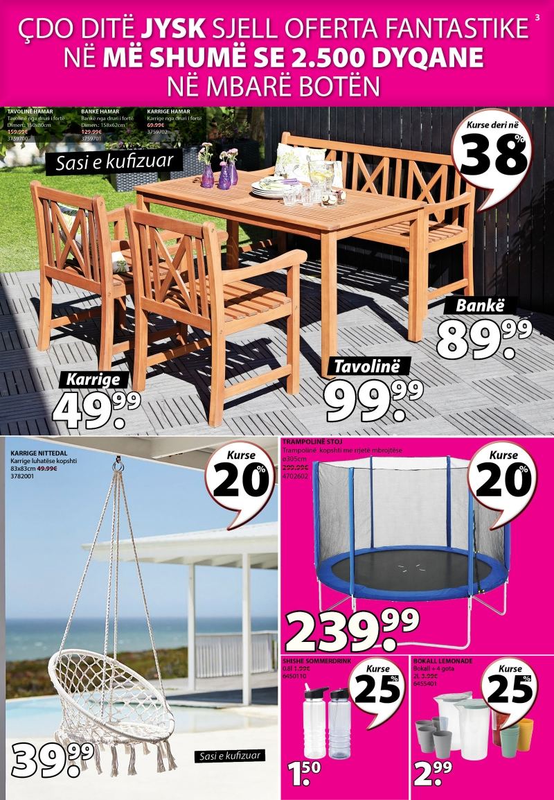 Fillo Verën me JYSK oferta me ZBRITJE