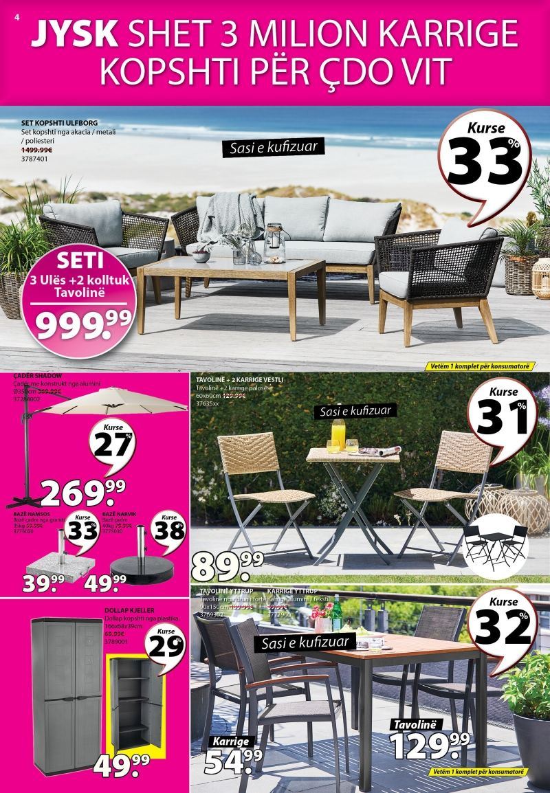 Fillo Verën me JYSK oferta me ZBRITJE