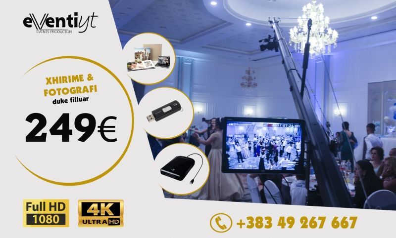 REZERVO dhe FITO, Xhirime në Dasmën tuaj duke filluar nga 249€