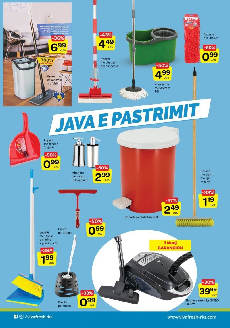 Viva Fresh Store - JAVA E PASTRIMIT!